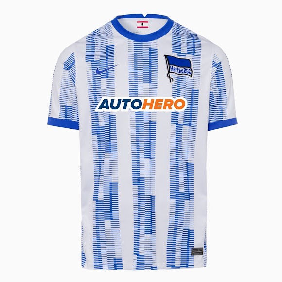 Authentic Camiseta Hertha Berlin 1ª 2021-2022